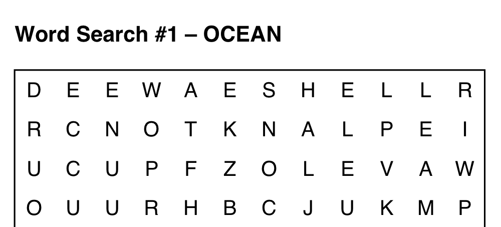 Grid with a solid outer border